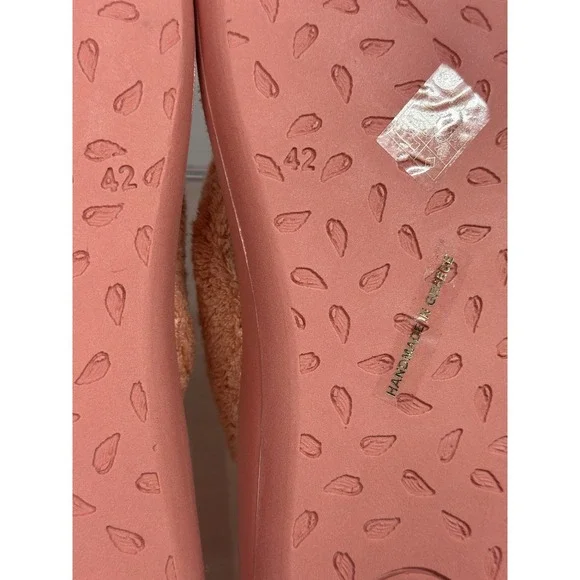 Ancient Greek Sandals Charisma Terry Pink Thong Sandals Womens EU Size 42 US 11 - Picture 8 of 10